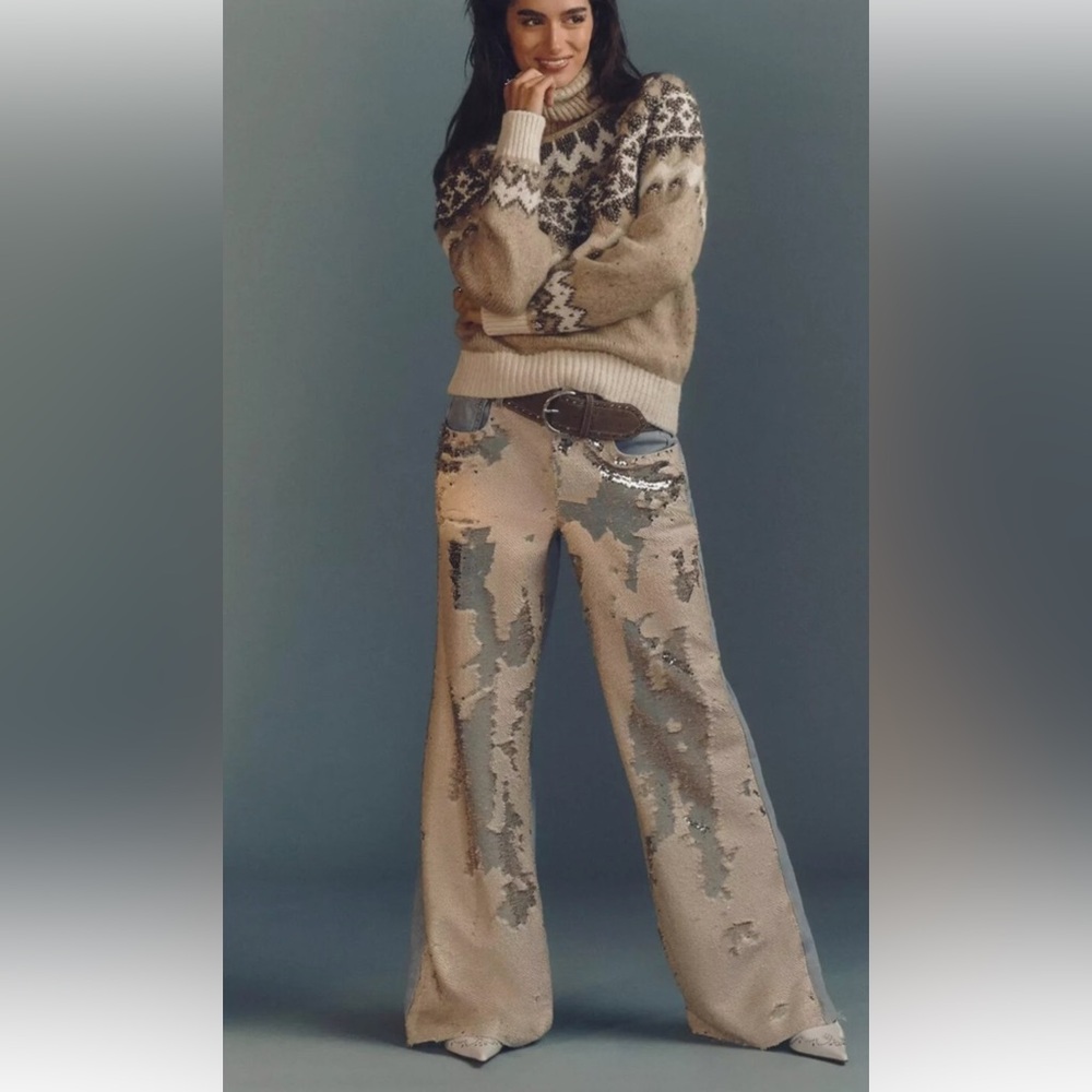 Pilcro Wide Leg Jeans - Picture 5 of 13